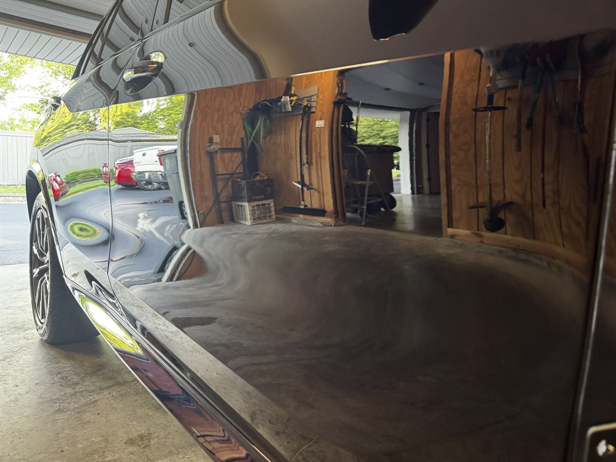 Truck bed and tailgate cleaned out