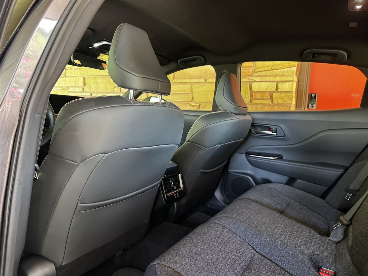 Rear bench seats extracted and cleaned