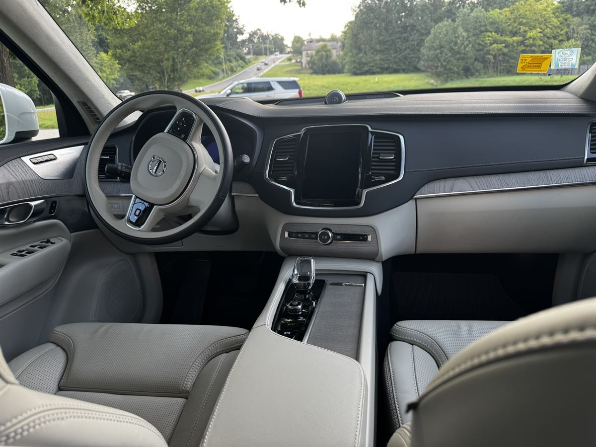 Dashboard and centre console after a full interior detail